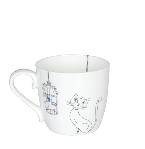Art- Cats & birds