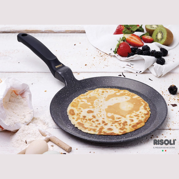 granito; crepe pan; nonstick; κρεπιέρα; αντικολλητικό; risoli; mayestic