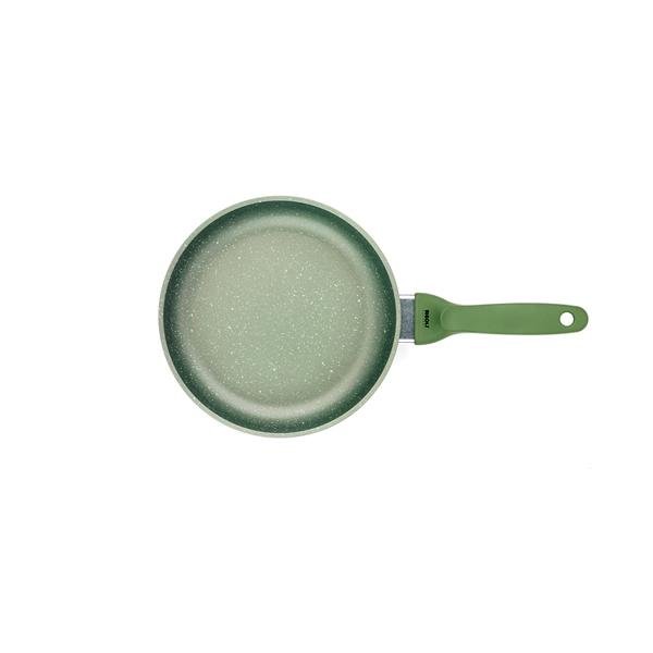 Dr. Green; pan; green stone; healthy cooking; non stick; eco friendly; risoli; τηγάνι; αντικολλητικό; υγιεινό μαγείρεμα; οικολογικό; mayestic