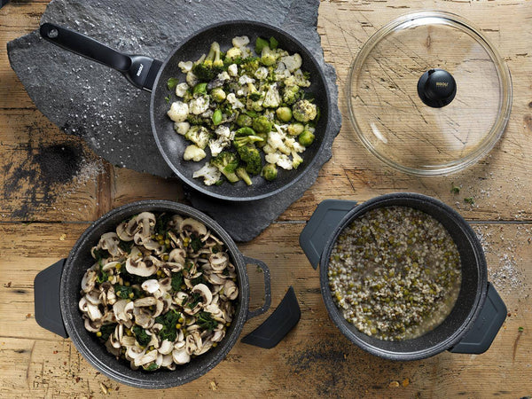 granito; pot; nonstick; κατσαρόλα; αντικολλητικό; risoli; mayestic
