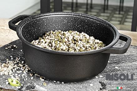 granito; pot; nonstick; κατσαρόλα; αντικολλητικό; risoli; mayestic