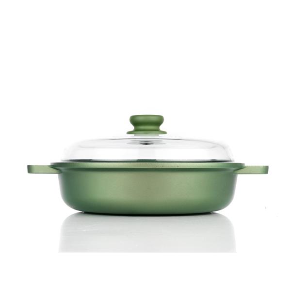 Dr. Green; saucepan; green stone; healthy cooking; non stick; eco friendly; risoli; σωτέζα; αντικολλητικό; υγιεινό μαγείρεμα; οικολογικό; mayestic