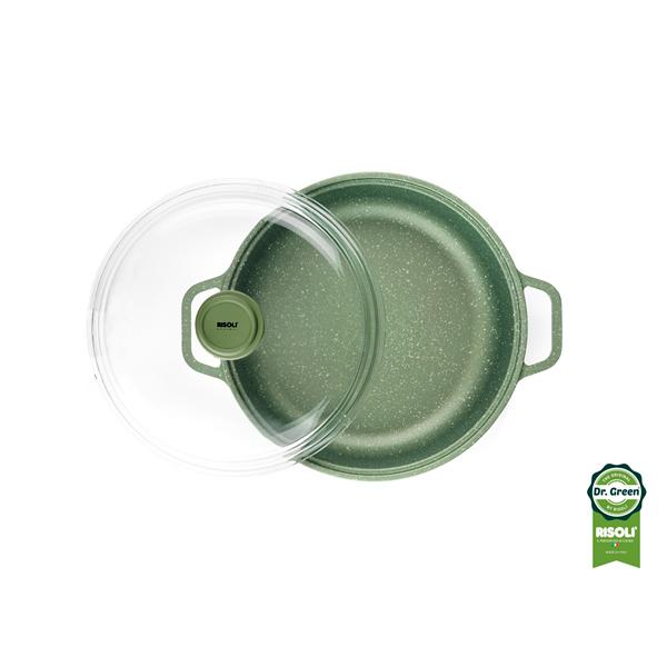 Dr. Green; saucepan; green stone; healthy cooking; non stick; eco friendly; risoli; σωτέζα; αντικολλητικό; υγιεινό μαγείρεμα; οικολογικό; mayestic