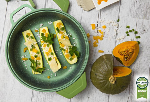 Dr. Green; saucepan; green stone; healthy cooking; non stick; eco friendly; risoli; σωτέζα; αντικολλητικό; υγιεινό μαγείρεμα; οικολογικό; mayestic