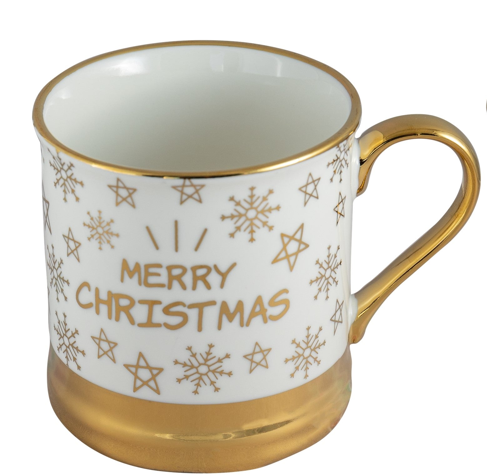 Gold mug | Merry Christmas