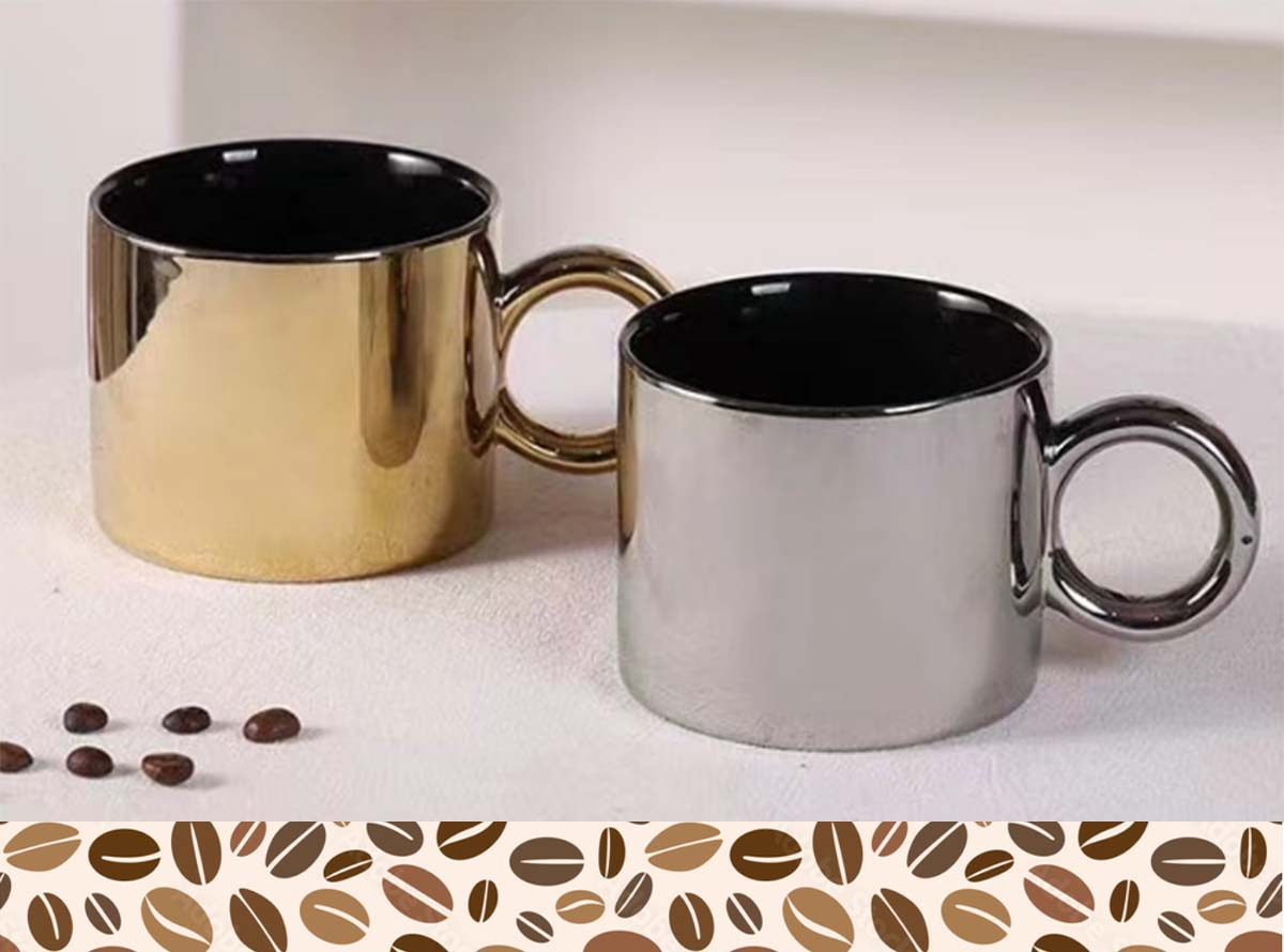 Metal mugs