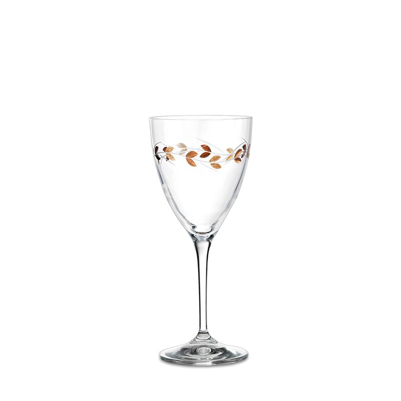 crystal, wedding set, gold leaves, κρυστάλλινo, σετ γάμου, καράφα γάμου, capolavoro, mayestic