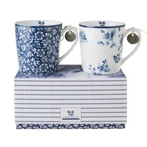 china rose; set mugs; blueprint collection; κούπα καφέ; laura ashley; mayestic