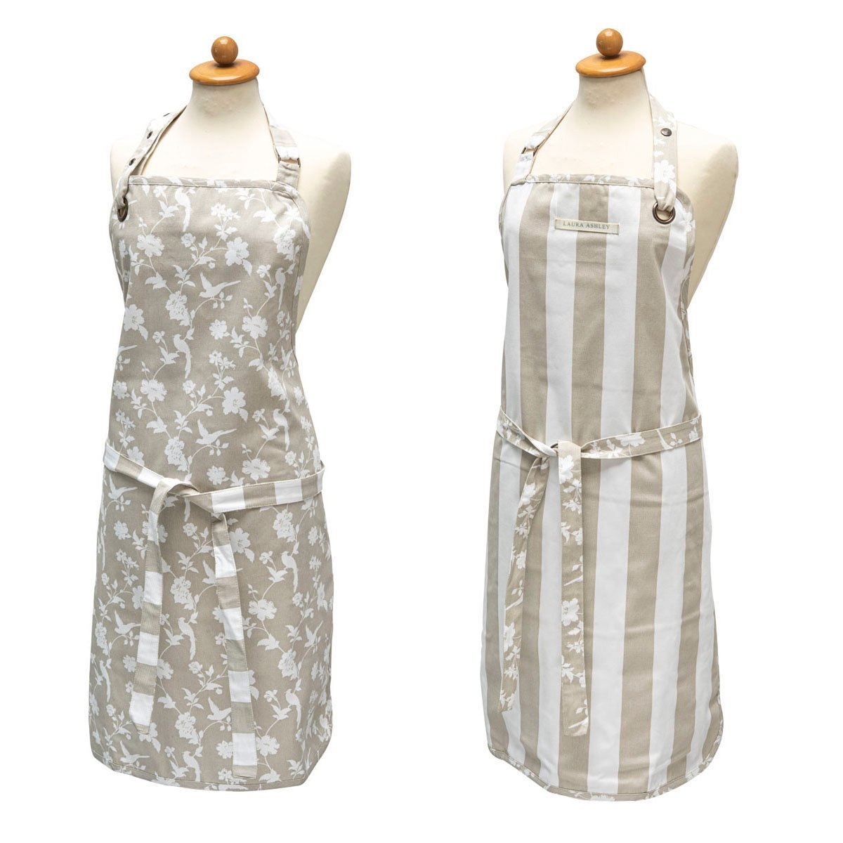 elveden cobblestone; kitchen apron; stripes; ποδιά κουζίνας; βαμβακερή; cotton; heritage collection; Laura Ashley; Mayestic