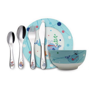 sea girl; whale; bebe; dinner set; porcelain; φάλαινα; παιδικό σερβίτσιο φαγητού; πορσελάνη; cryspo trio; mayestic