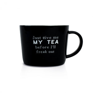my tea; mini mug; porcelain; κούπα; πορσελάνη; dutch rose; Mayestic